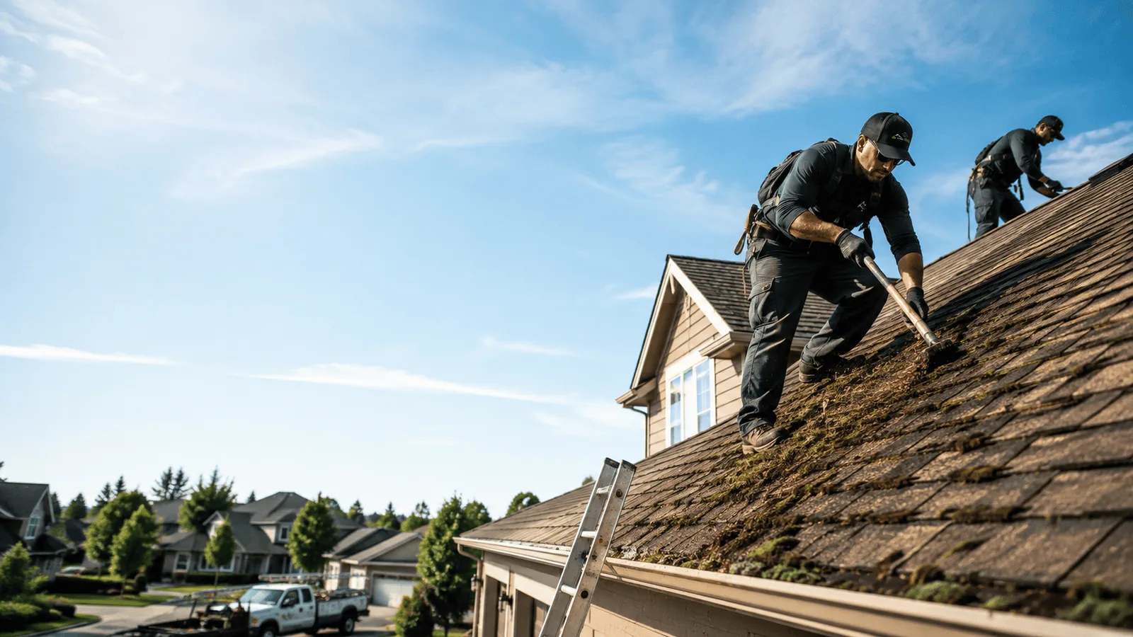 Roof Moss Removal in Colby, KS near me